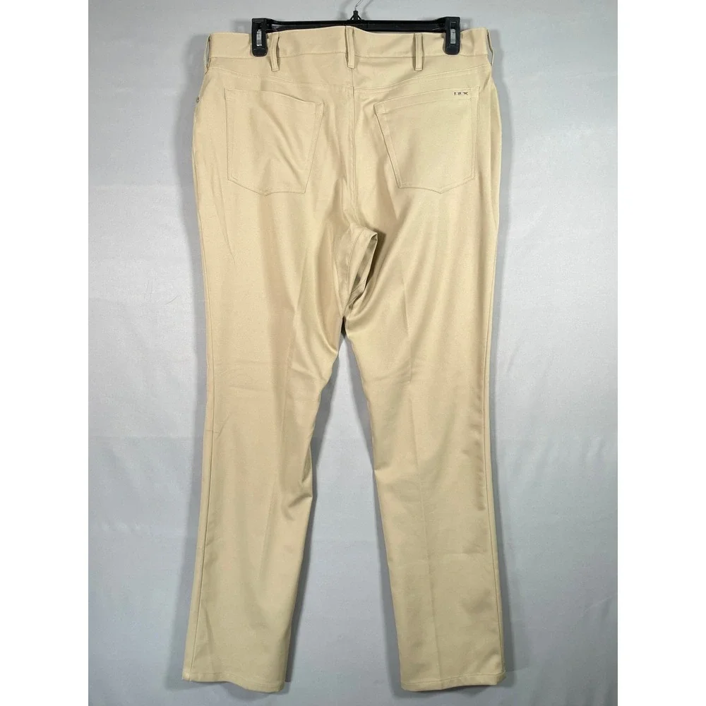 RLX Ralph Lauren Mens Active‎ Fit Golf Pants Khaki Tan 36x32 (Act 38x32)